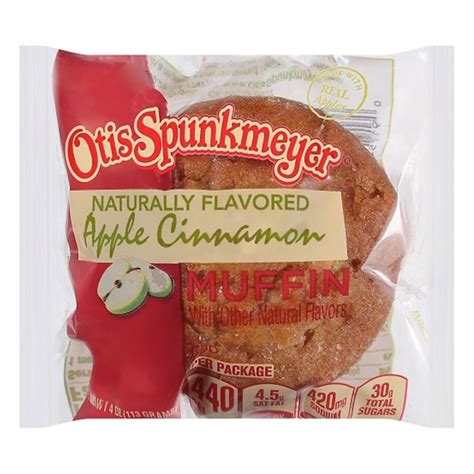 How does Otis Spunkmeyer Apple Cinnamon Muffin, Reduced fat fit into your Daily Goals - calories, carbs, nutrition