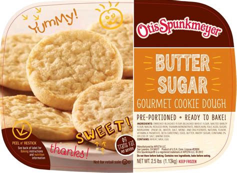 How does Otis Spunkmeyer Butter Sugar Cookie 133 Ounce fit into your Daily Goals - calories, carbs, nutrition