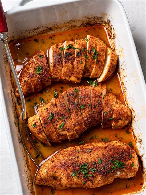 How does Oven Baked Chicken Breasts #404 fit into your Daily Goals - calories, carbs, nutrition