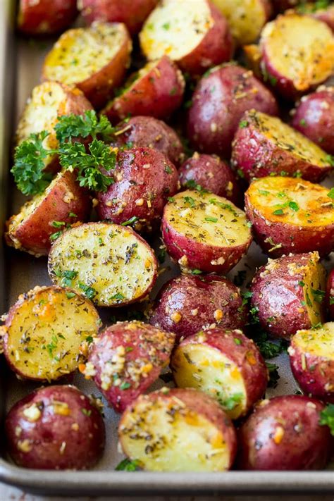 How does Oven Roasted Garlic Red Potatoes fit into your Daily Goals - calories, carbs, nutrition