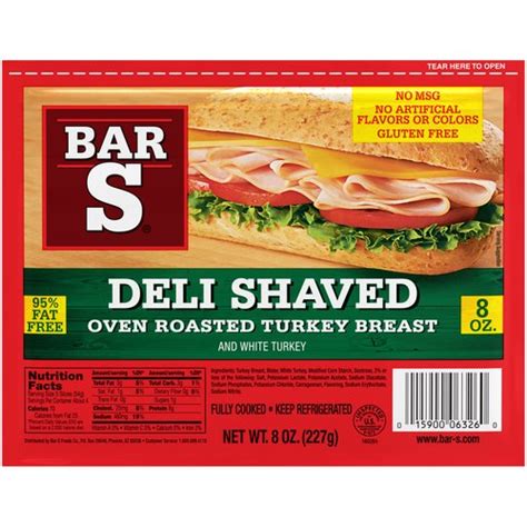 How does Oven Roasted Turkey Deli Shaved fit into your Daily Goals - calories, carbs, nutrition