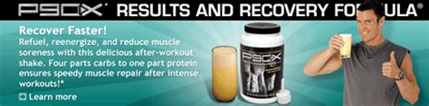 How does P90x - Results and Recovery Formula fit into your Daily Goals - calories, carbs, nutrition