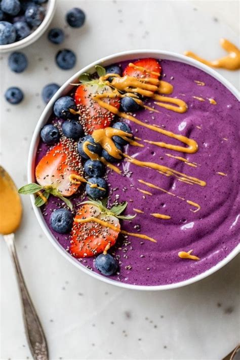 How does PB J Smoothie Bowl fit into your Daily Goals - calories, carbs, nutrition