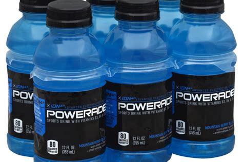 How does POWERade Mountain Blast (Small) fit into your Daily Goals - calories, carbs, nutrition