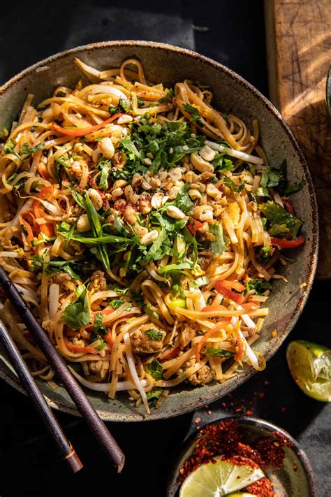 How does Pad Thai - Chicken fit into your Daily Goals - calories, carbs, nutrition