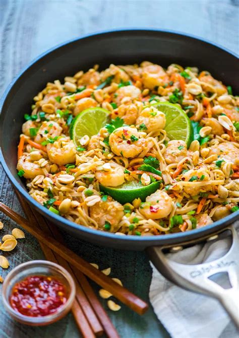 How does Pad Thai With Shrimp fit into your Daily Goals - calories, carbs, nutrition