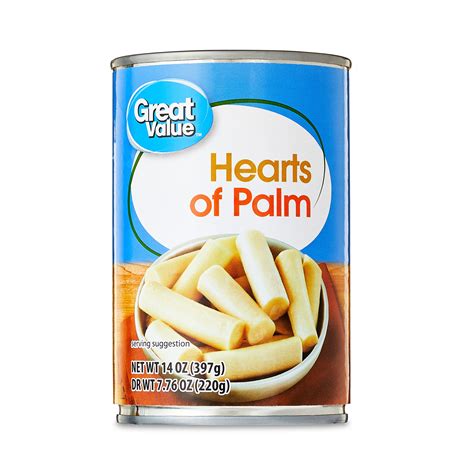 How does Palm hearts - Raw fit into your Daily Goals - calories, carbs, nutrition