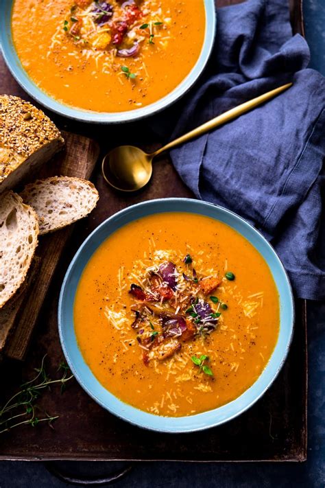 How does Pan Roasted Vegetable Soup fit into your Daily Goals - calories, carbs, nutrition