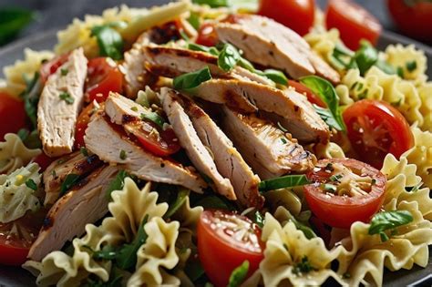 How does Pasta Farfalle Chicken Grilled & Spinach fit into your Daily Goals - calories, carbs, nutrition