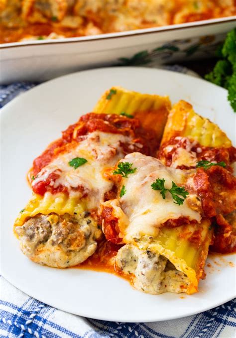 How does Pasta Fennel Manicotti with Italian Sausage fit into your Daily Goals - calories, carbs, nutrition