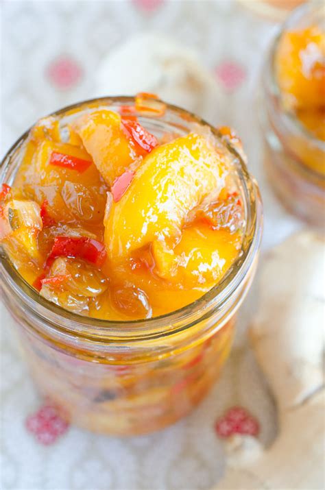 How does Peach Chutney, Simmered Peaches fit into your Daily Goals - calories, carbs, nutrition