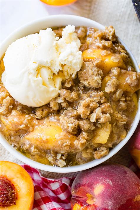 How does Peach Crisp fit into your Daily Goals - calories, carbs, nutrition