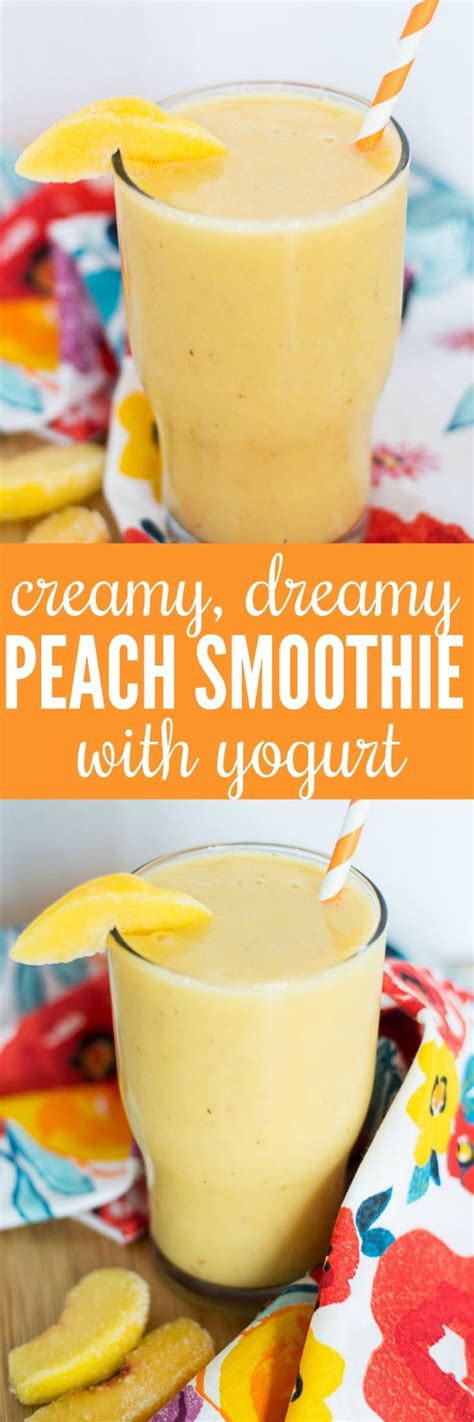 How does Peach Yogurt Smoothie fit into your Daily Goals - calories, carbs, nutrition
