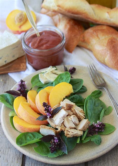 How does Peach and Gorgonzola Chicken fit into your Daily Goals - calories, carbs, nutrition