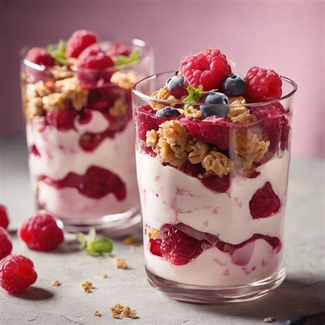 How does Peach and Raspberry Yogurt Parfait fit into your Daily Goals - calories, carbs, nutrition