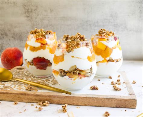How does Peach and Yogurt Parfait (30965.0) fit into your Daily Goals - calories, carbs, nutrition