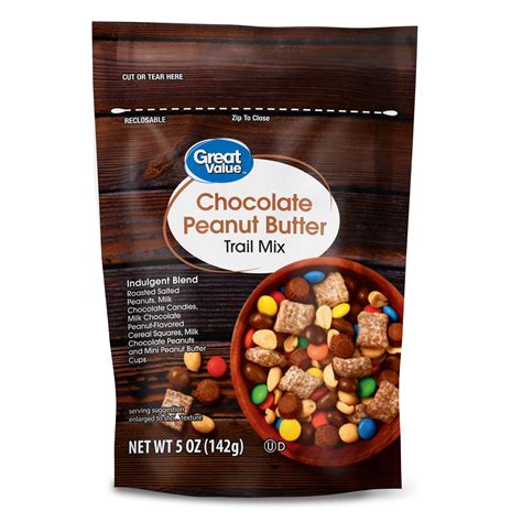 How does Peanut Butter and Chocolate Trail Mix fit into your Daily Goals - calories, carbs, nutrition