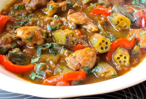 How does Peanut Chicken Stew with Okra fit into your Daily Goals - calories, carbs, nutrition