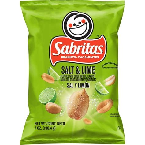 How does Peanuts Salt and Lime fit into your Daily Goals - calories, carbs, nutrition