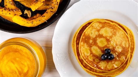 How does Pear-Topped Pumpkin Pancakes fit into your Daily Goals - calories, carbs, nutrition