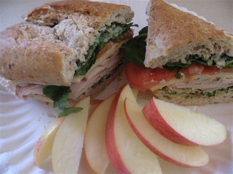 How does Peppered Turkey on Baguette fit into your Daily Goals - calories, carbs, nutrition