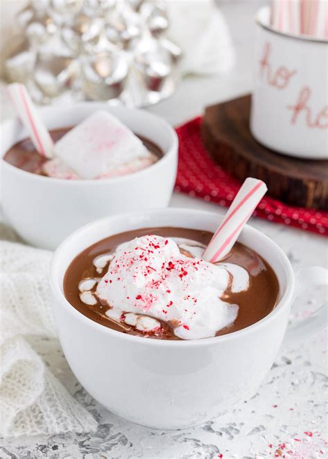 How does Peppermint Hot Chocolate fit into your Daily Goals - calories, carbs, nutrition