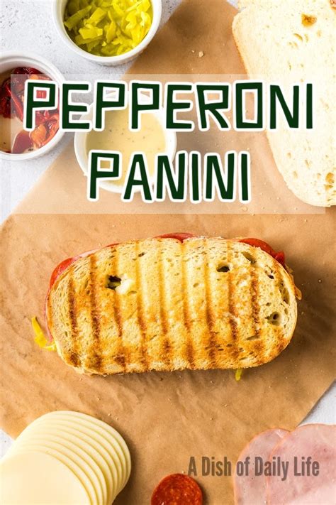 How does Pepperoni Panini fit into your Daily Goals - calories, carbs, nutrition