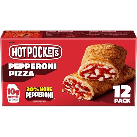 How does Pepperoni Pockets fit into your Daily Goals - calories, carbs, nutrition