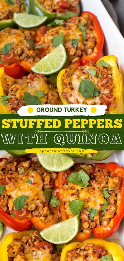 How does Peppers Tricolor Stuffed Turkey Quinoa fit into your Daily Goals - calories, carbs, nutrition