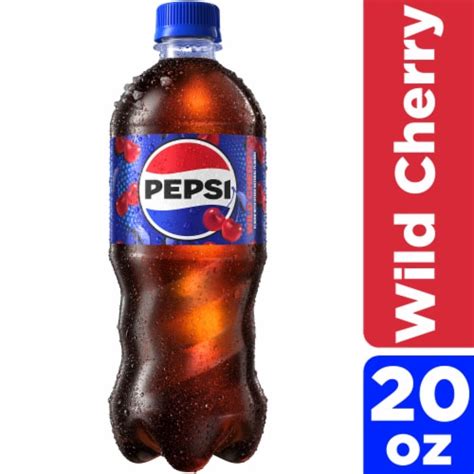 How does Pepsi Wild Cherry, Bottle, 20oz fit into your Daily Goals - calories, carbs, nutrition