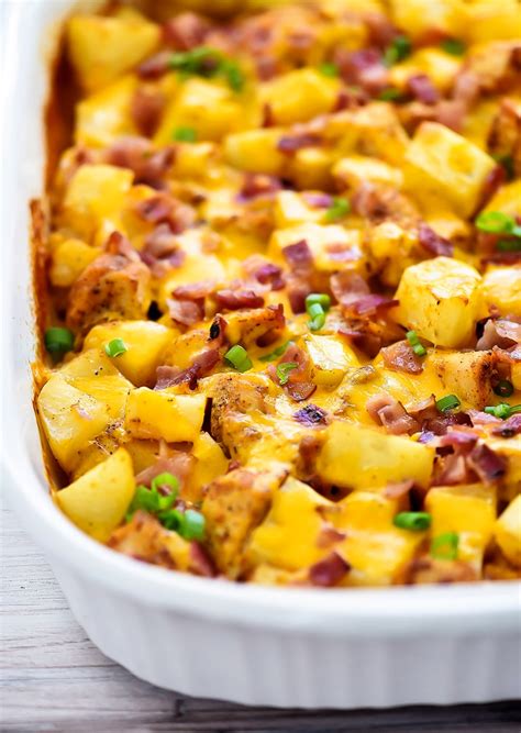 How does Personal Potato and Chicken Casserole fit into your Daily Goals - calories, carbs, nutrition