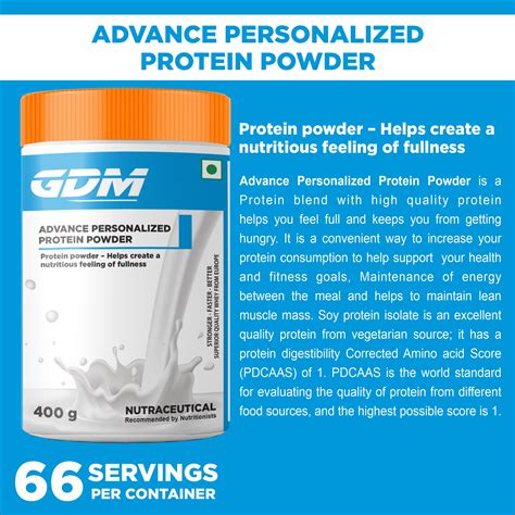 How does Personalized Protein fit into your Daily Goals - calories, carbs, nutrition