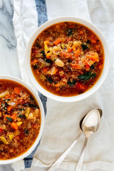 How does Peruvian Quinoa and Vegetable Soup fit into your Daily Goals - calories, carbs, nutrition