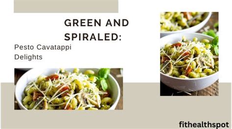 How does Pesto Cavatappi fit into your Daily Goals - calories, carbs, nutrition