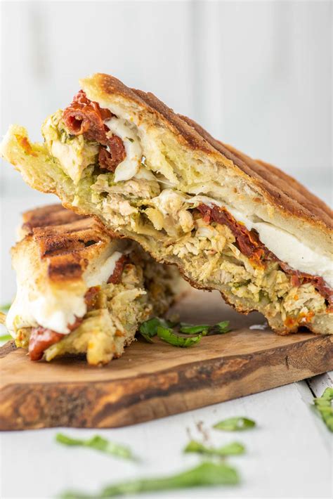 How does Pesto Chicken Panini fit into your Daily Goals - calories, carbs, nutrition
