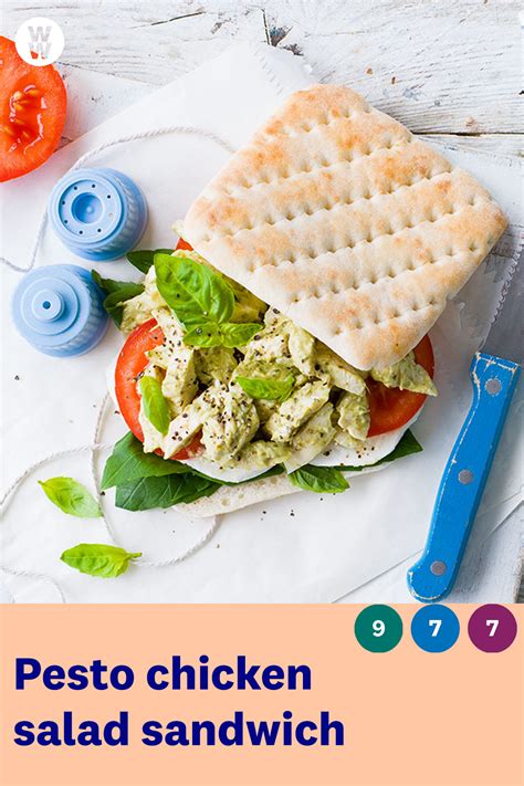 How does Pesto Chicken on Sandwich Thin fit into your Daily Goals - calories, carbs, nutrition