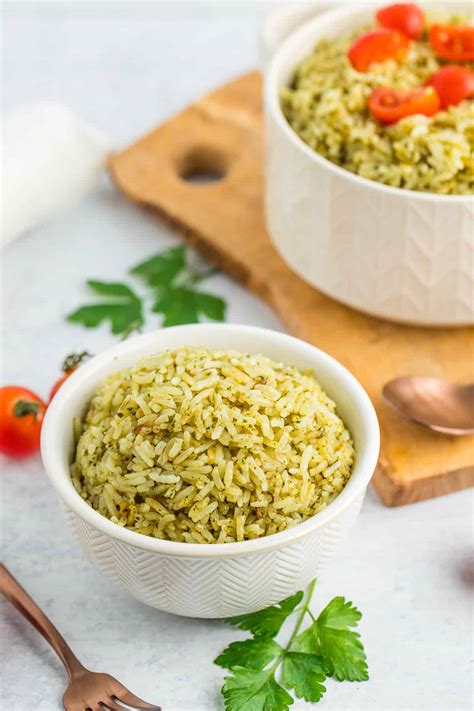 How does Pesto Rice fit into your Daily Goals - calories, carbs, nutrition