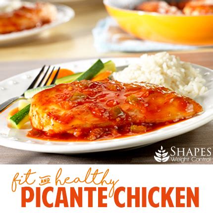 How does Picante Chicken fit into your Daily Goals - calories, carbs, nutrition