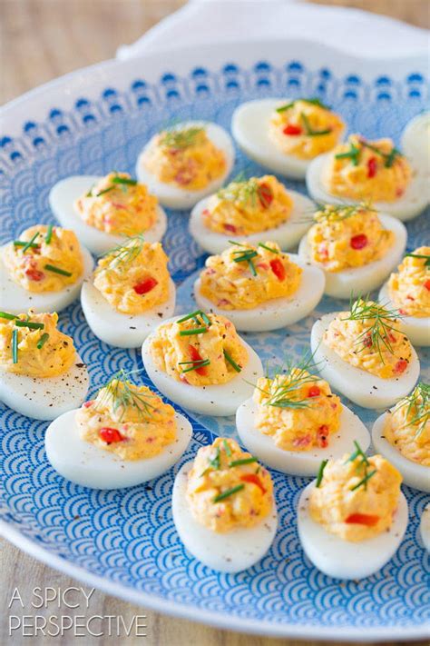 How does Pimiento Cheese Deviled Eggs fit into your Daily Goals - calories, carbs, nutrition