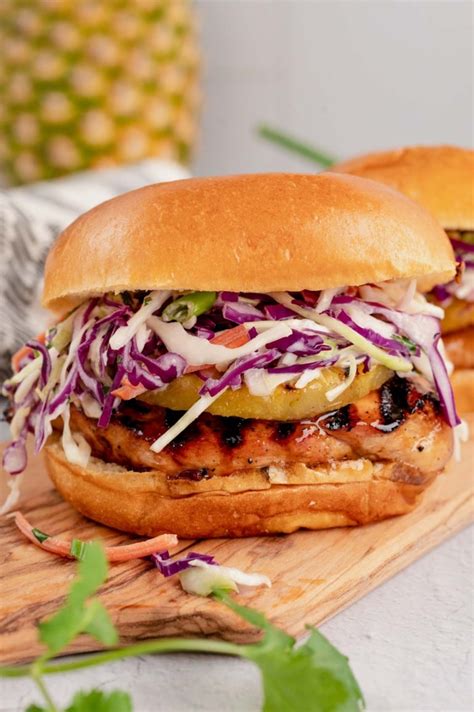 How does Pineapple Chicken Teriyaki Sandwich fit into your Daily Goals - calories, carbs, nutrition