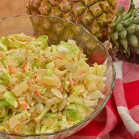 How does Pineapple Cole Slaw fit into your Daily Goals - calories, carbs, nutrition