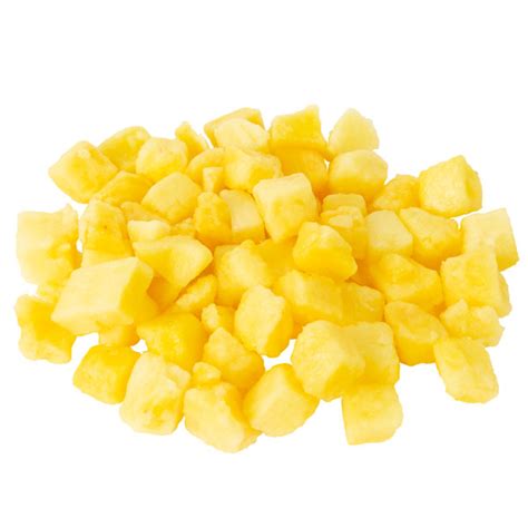 How does Pineapple Diced IQF 1/4 Cup fit into your Daily Goals - calories, carbs, nutrition