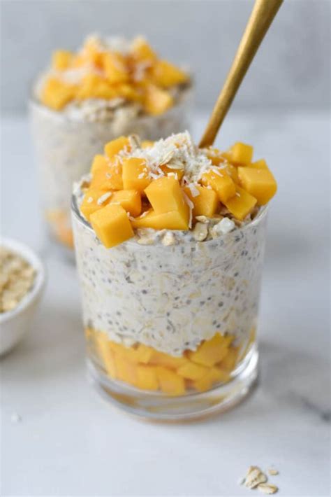 How does Pineapple Mango Overnight Oats - Impulse fit into your Daily Goals - calories, carbs, nutrition