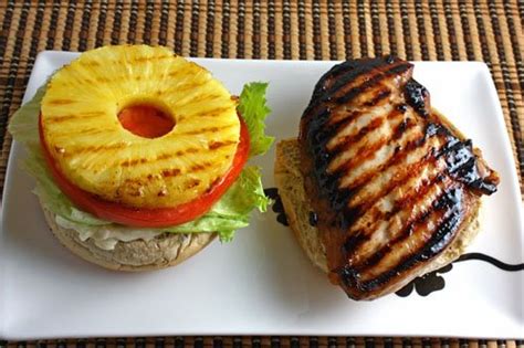 How does Pineapple Teriyaki Grilled Tuna Sandwich fit into your Daily Goals - calories, carbs, nutrition