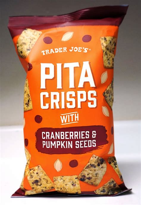 How does Pita Crisps with Cranberries and Pumpkin Seeds fit into your Daily Goals - calories, carbs, nutrition
