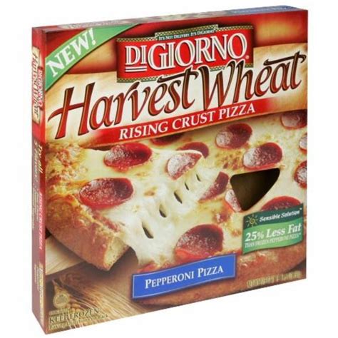 How does Pizza - Pepperoni With Harvest Wheat Crust fit into your Daily Goals - calories, carbs, nutrition