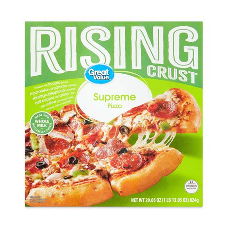 How does Pizza - Supreme Rising Crust, fit into your Daily Goals - calories, carbs, nutrition