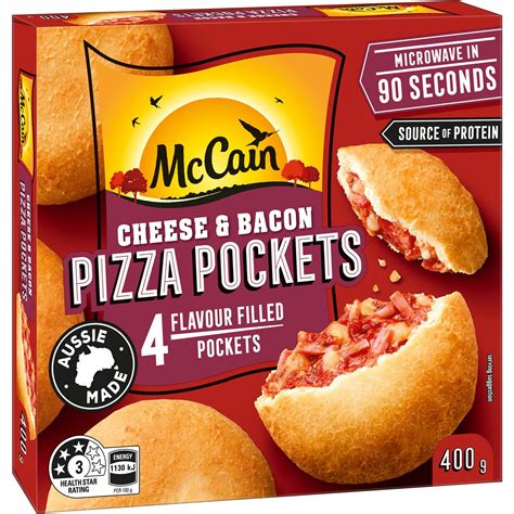 How does Pizza Pocket fit into your Daily Goals - calories, carbs, nutrition