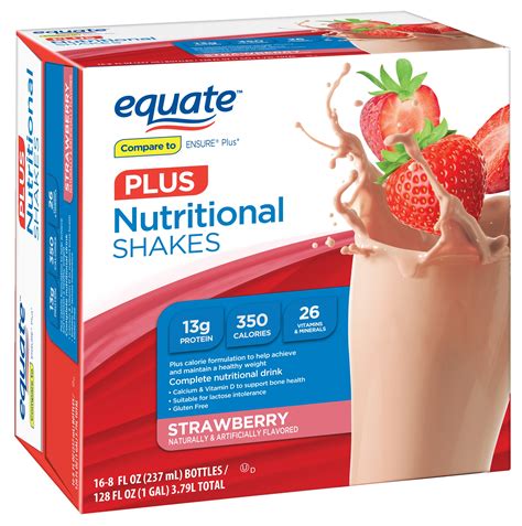 How does Plus Nutrition Shake fit into your Daily Goals - calories, carbs, nutrition