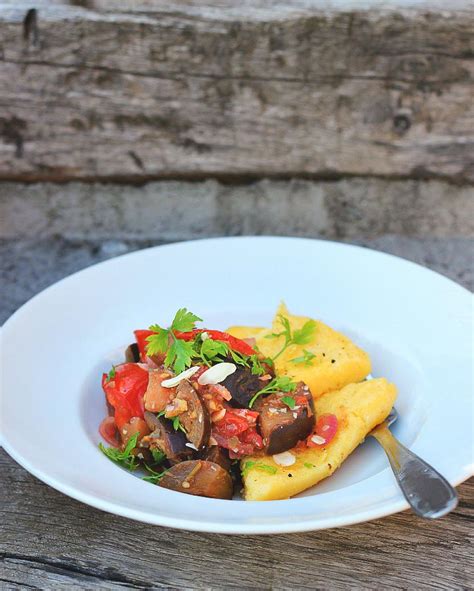 How does Polenta Lasagna Eggplant Caponata Plate fit into your Daily Goals - calories, carbs, nutrition